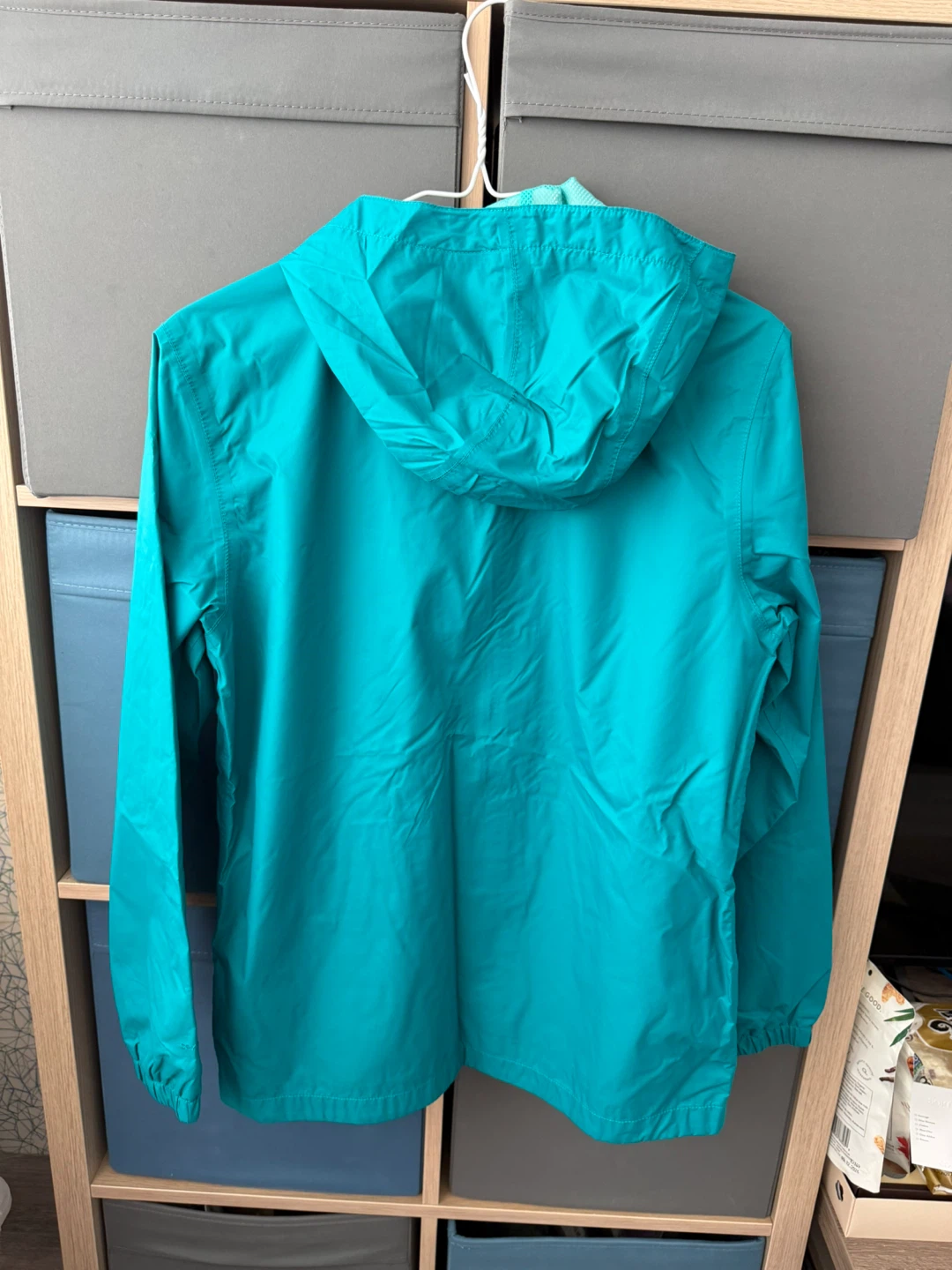 The North Face Girls XL/TG Turquoise Color Block Hooded Jacket - photo 2