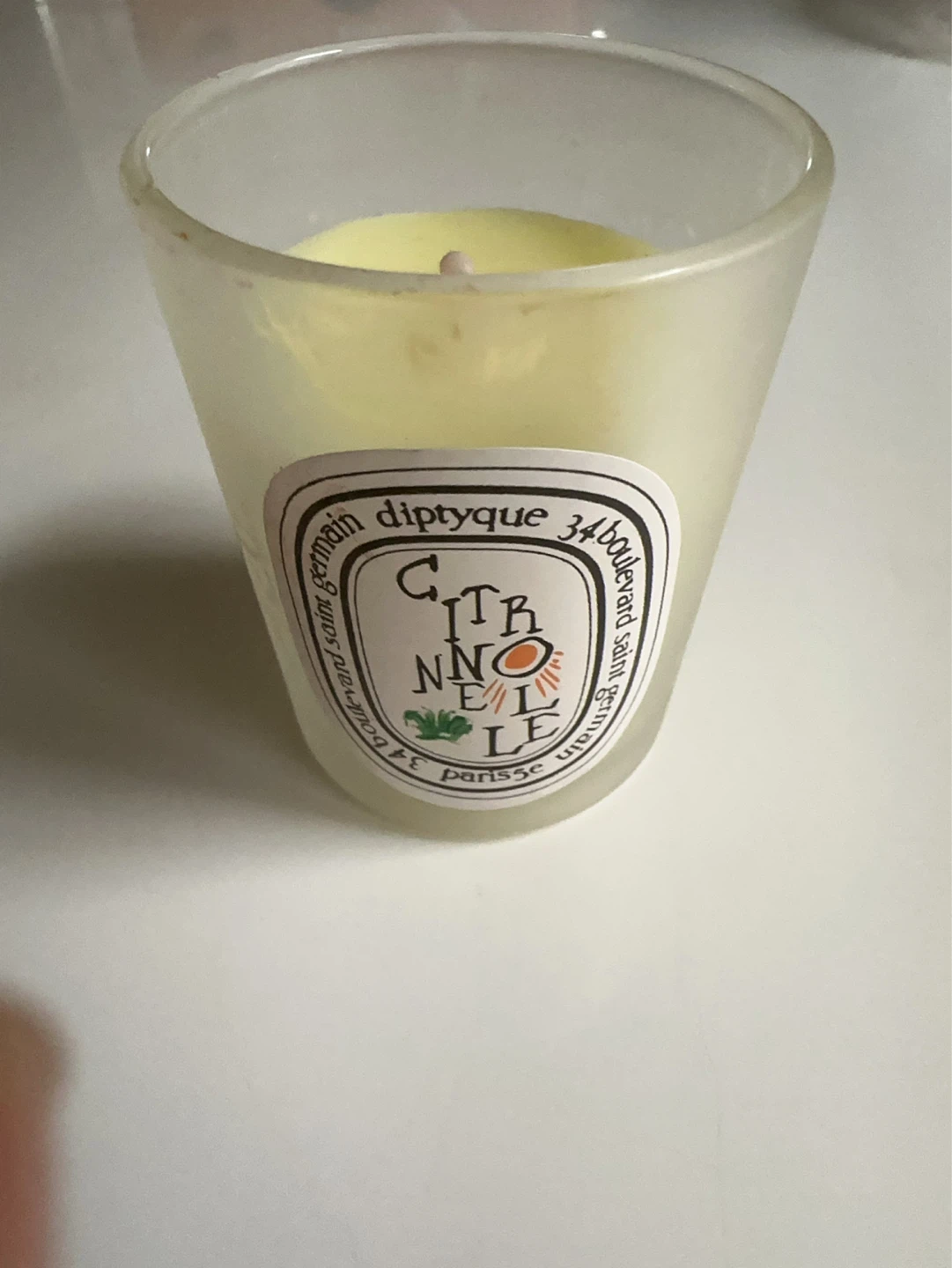 Diptyque Citronnelle Candle mini