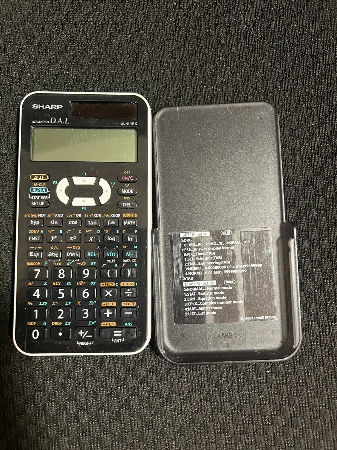 Sharp Calculator (EL-546X), Solar Battery - photo 2