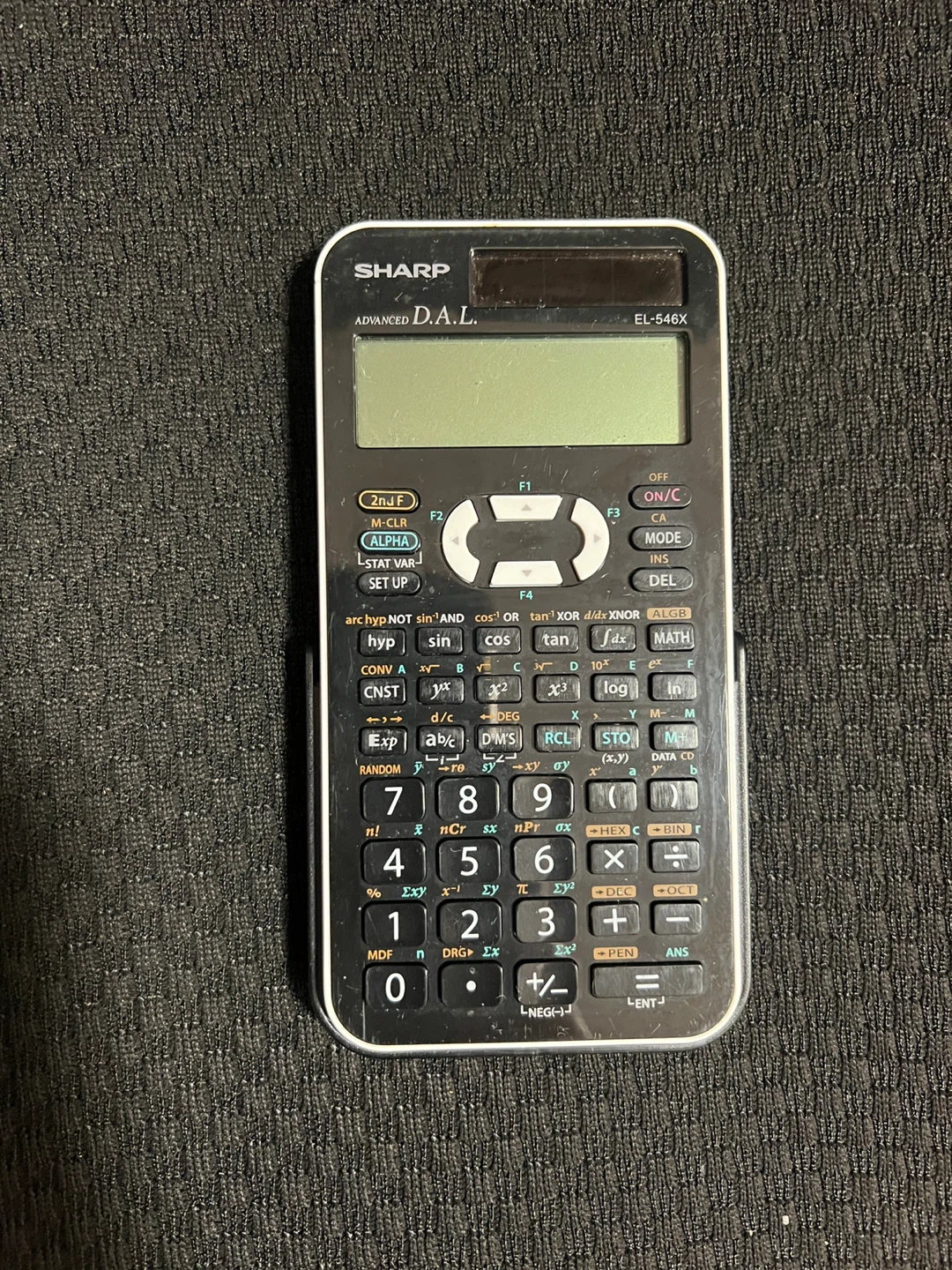 Sharp Calculator (EL-546X), Solar Battery