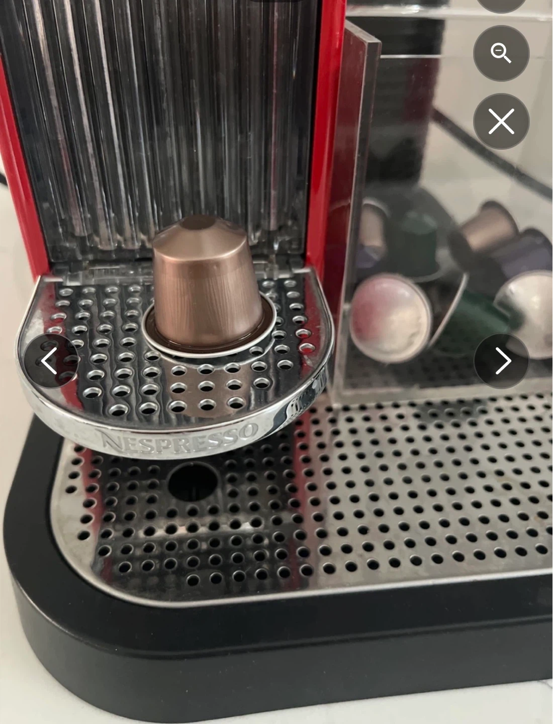 Nespresso Vertuo Red Coffee Machine with Aeroccino Milk Frother - photo 5