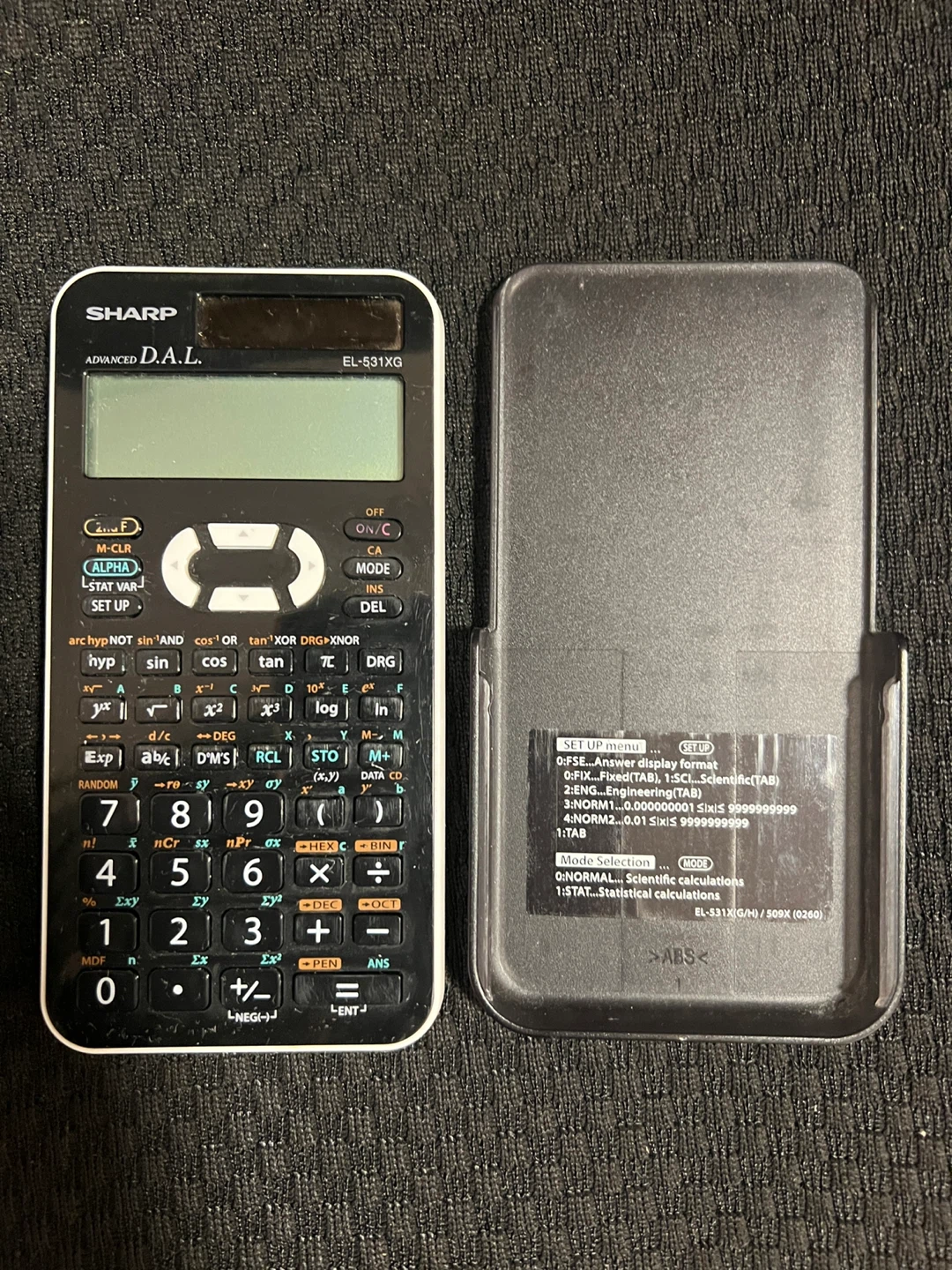 Sharp Calculator (EL-531XG), Solar Battery - photo 2