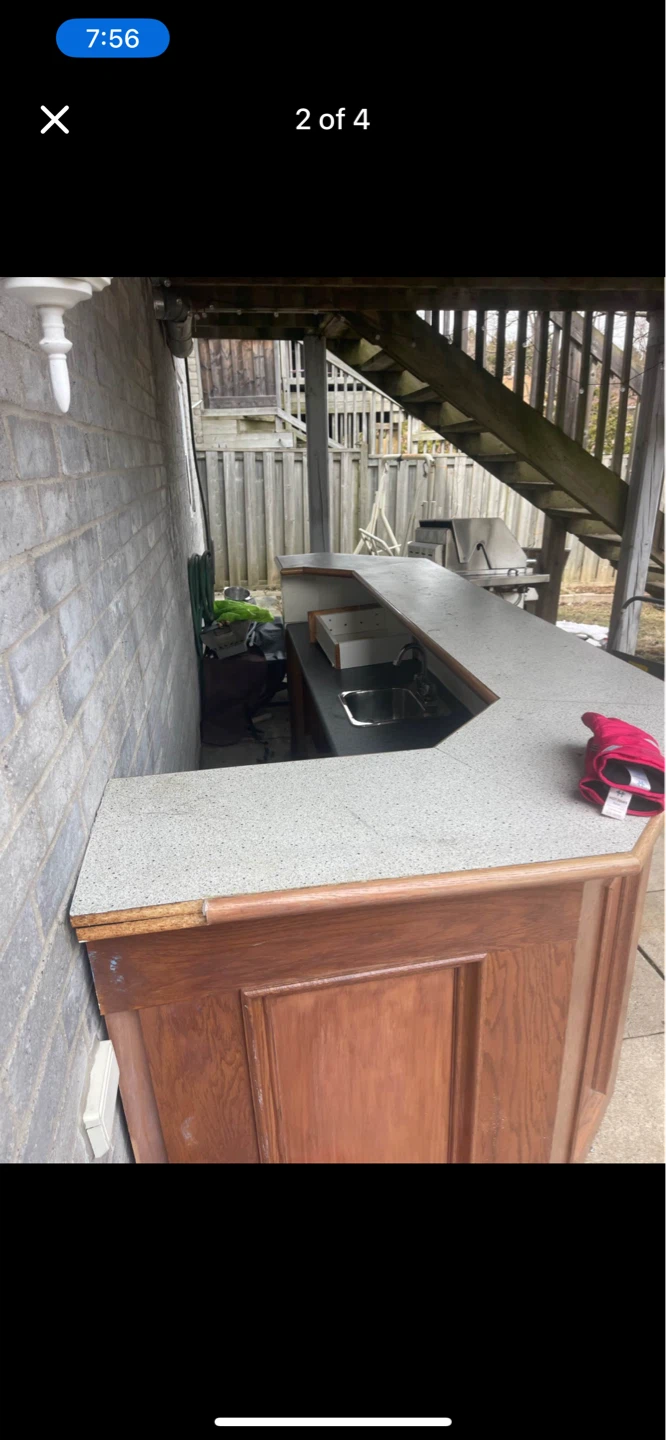 Outdoor Bar with Sink - photo 4
