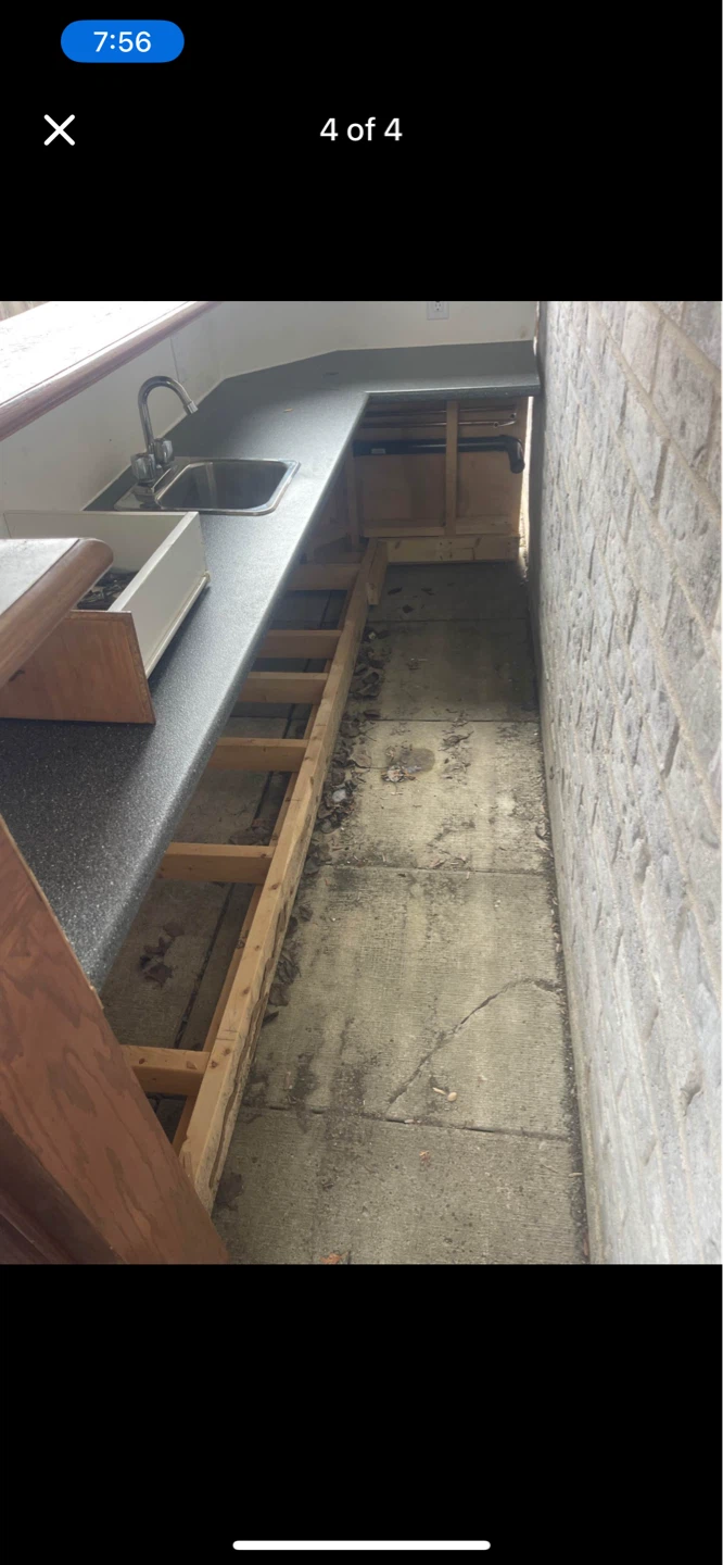 Outdoor Bar with Sink