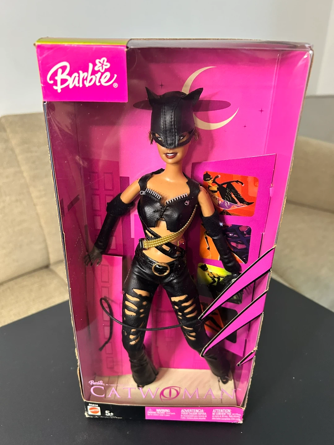 2001 Vintage Barbie Catwoman Doll (Rare)