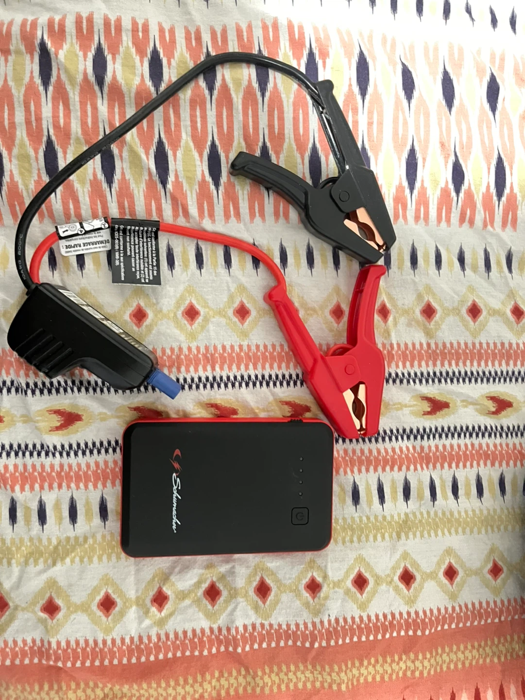 Schumacher Portable Car Jump Starter / Power Bank – 400A Peak