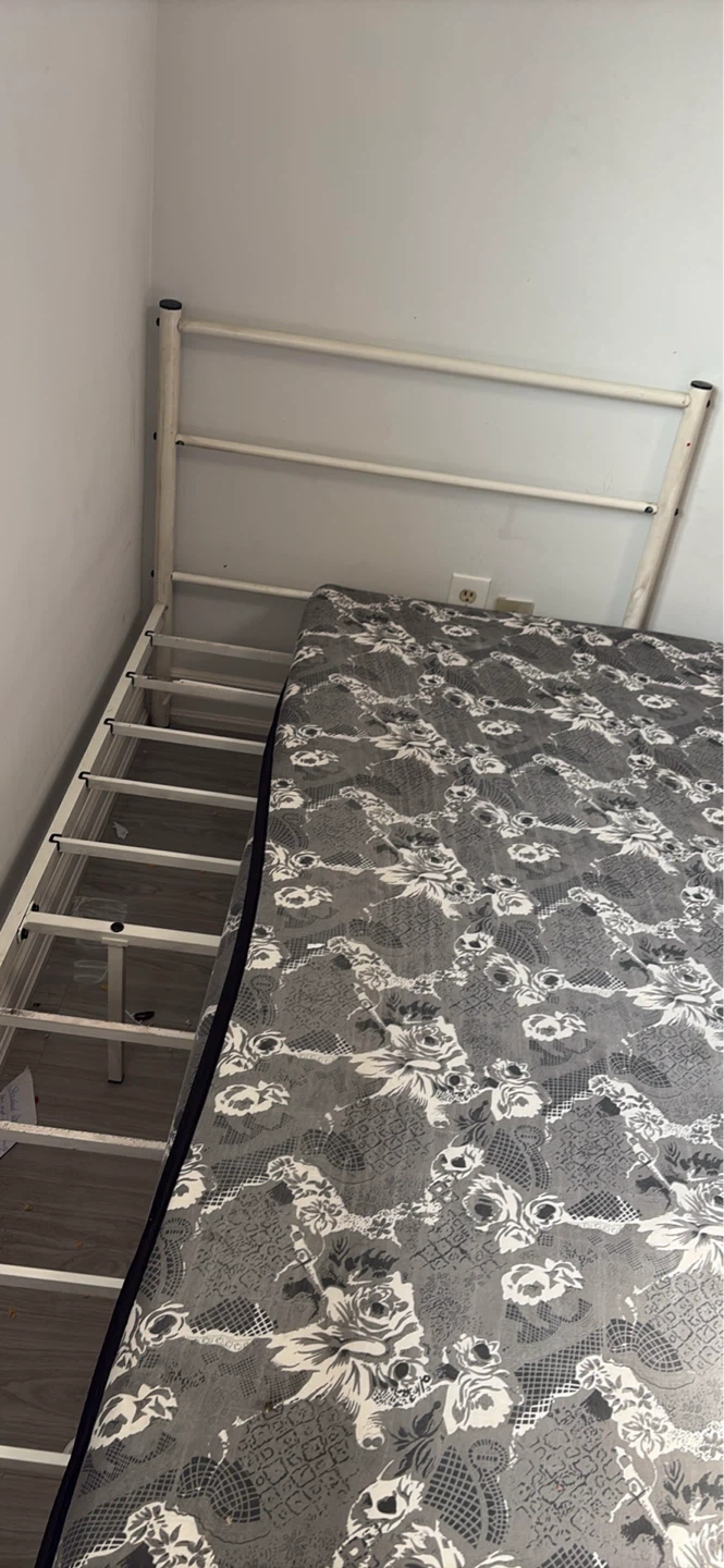 Grey Floral Mattress