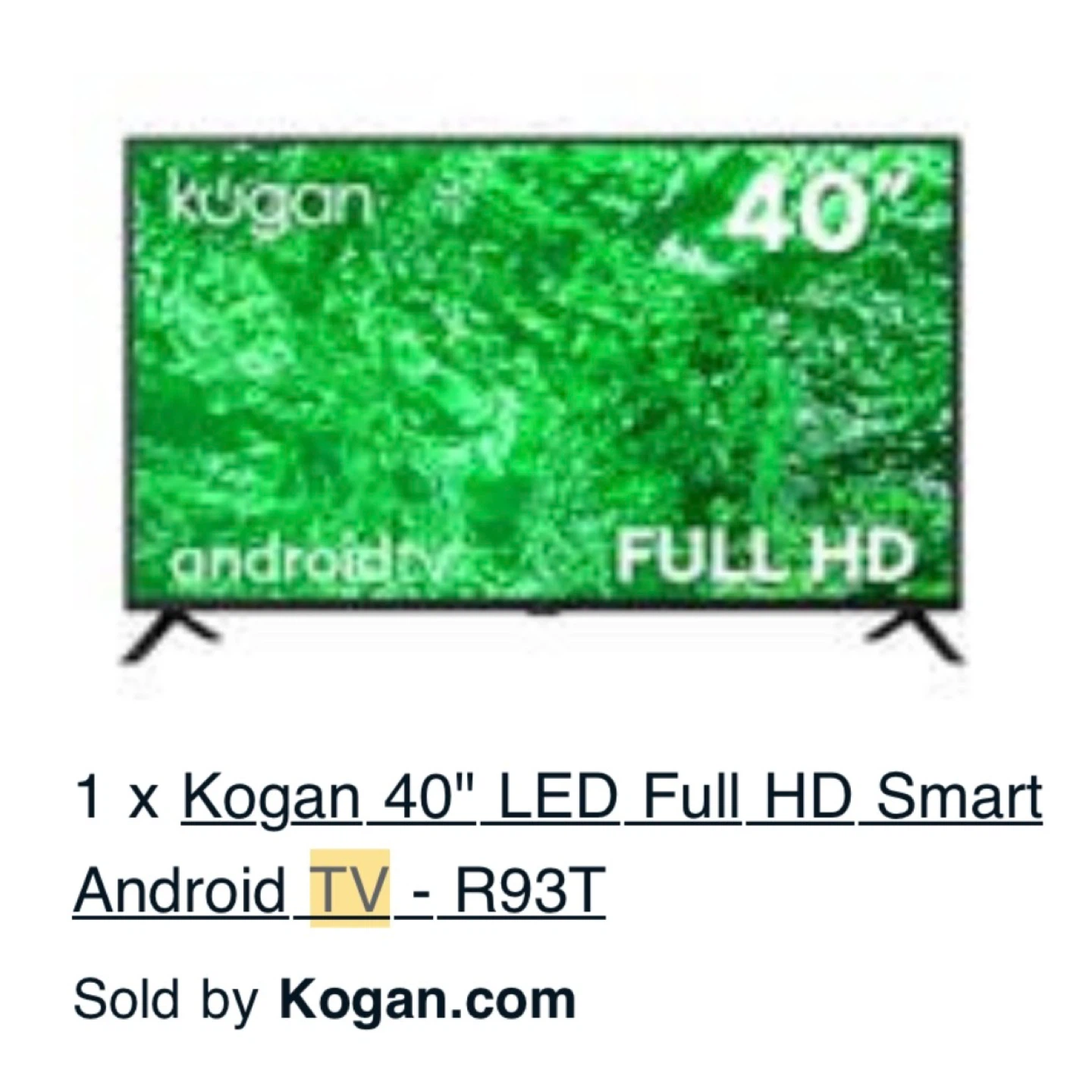 40" Smart Android TV - photo 2