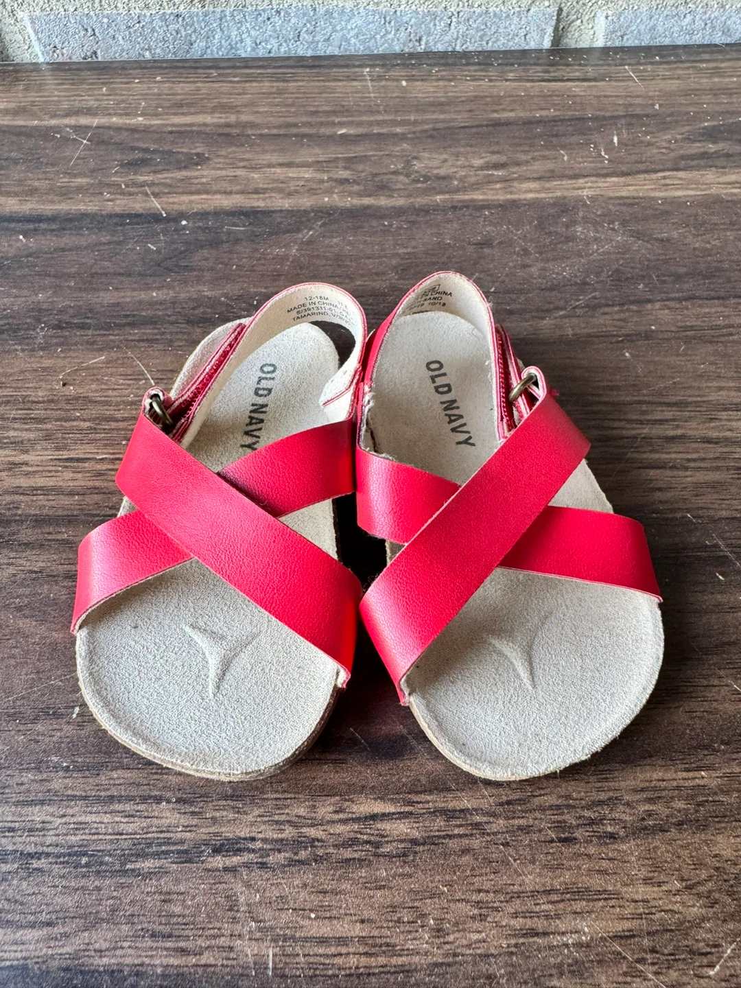 Baby girls sandals - Toddler summer shoes - Cross Strap - NEW - photo 2