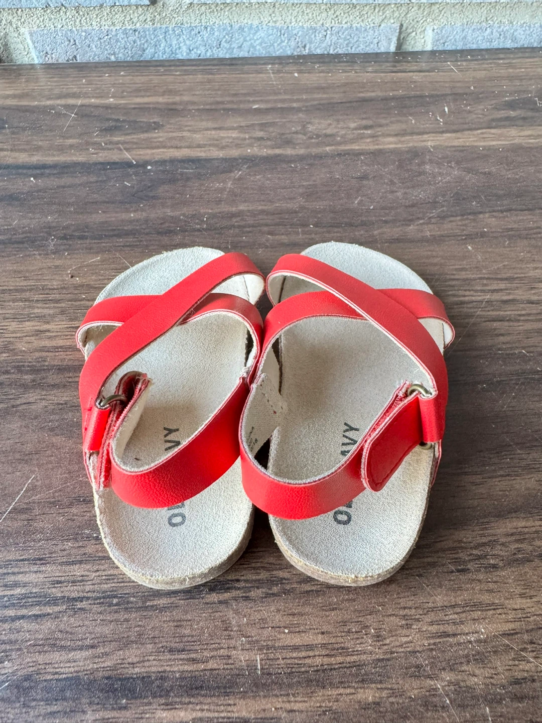 Baby girls sandals - Toddler summer shoes - Cross Strap - NEW - photo 4