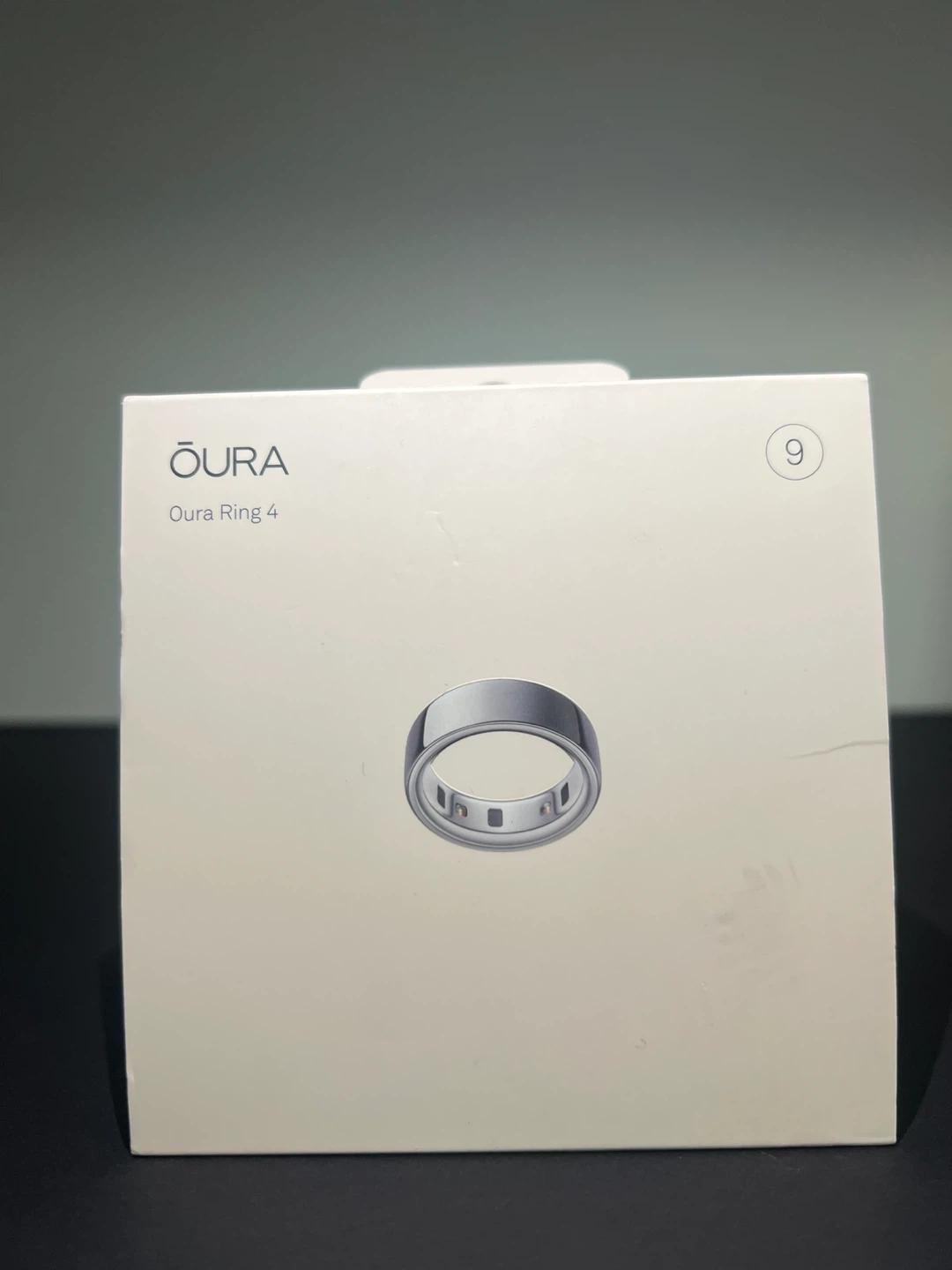 Oura Ring 4 Silver Size 9