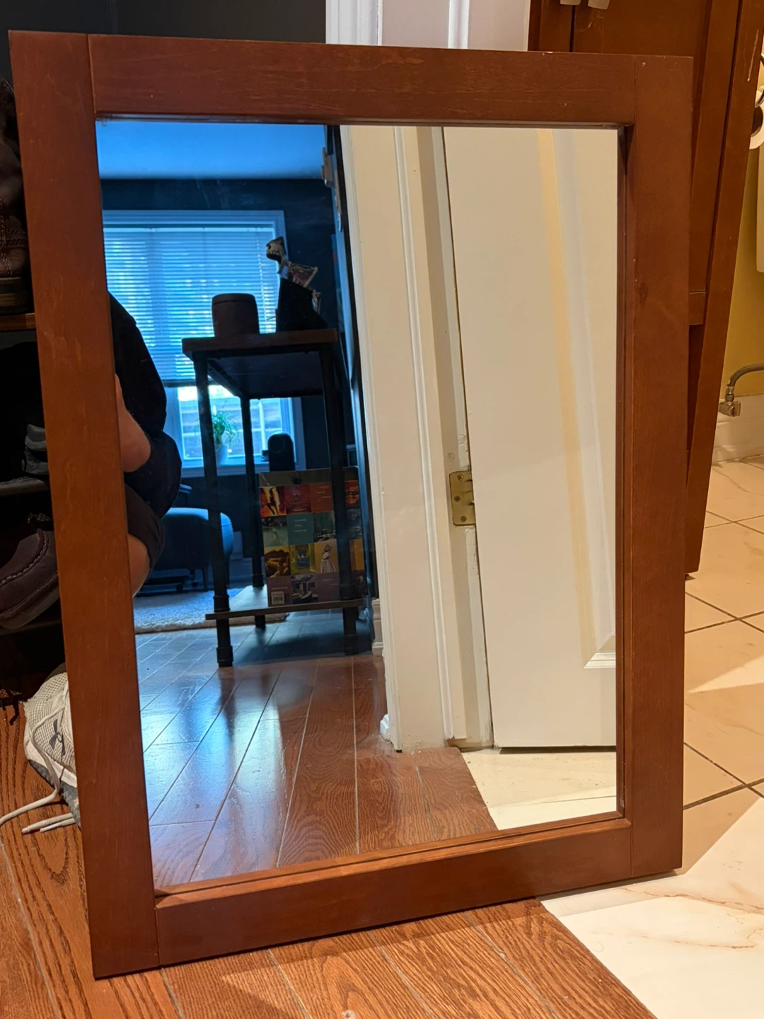 Wooden Framed Mirror