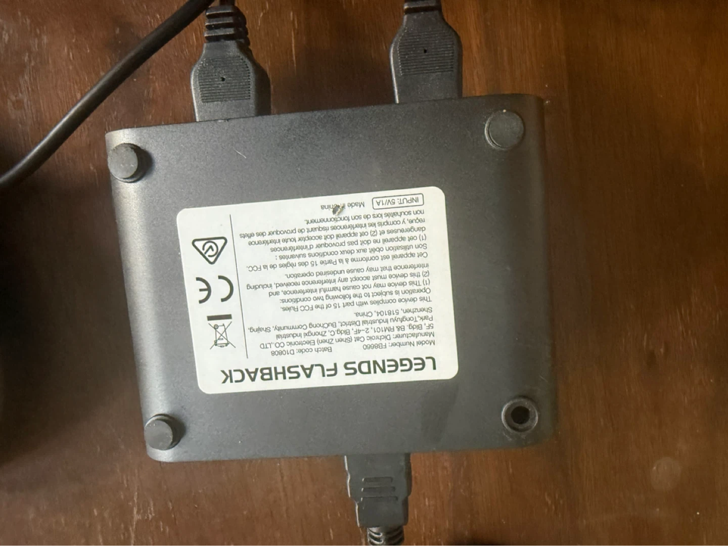 AtGames Legends Flashback Console with 2 Controllers - photo 5