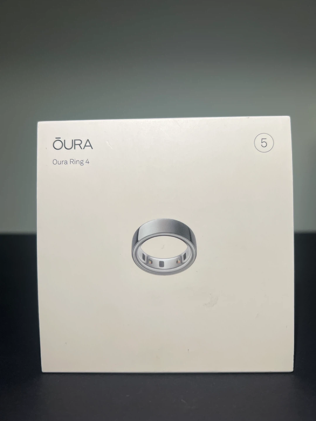 Oura Ring Gen 5 Silver Size 5