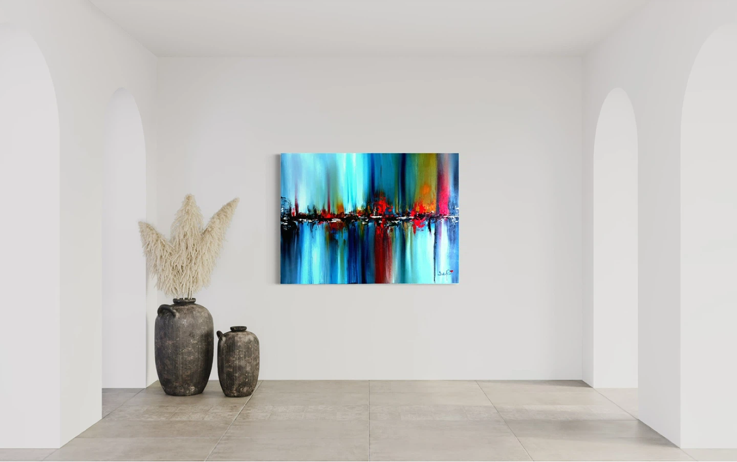 Abstract  oil Painting