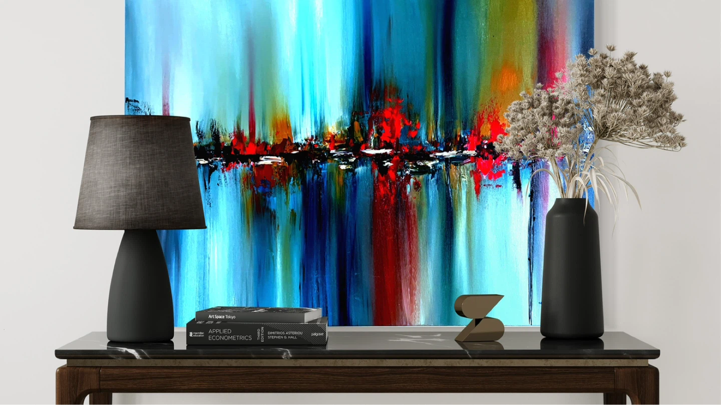 Abstract  oil Painting - photo 2