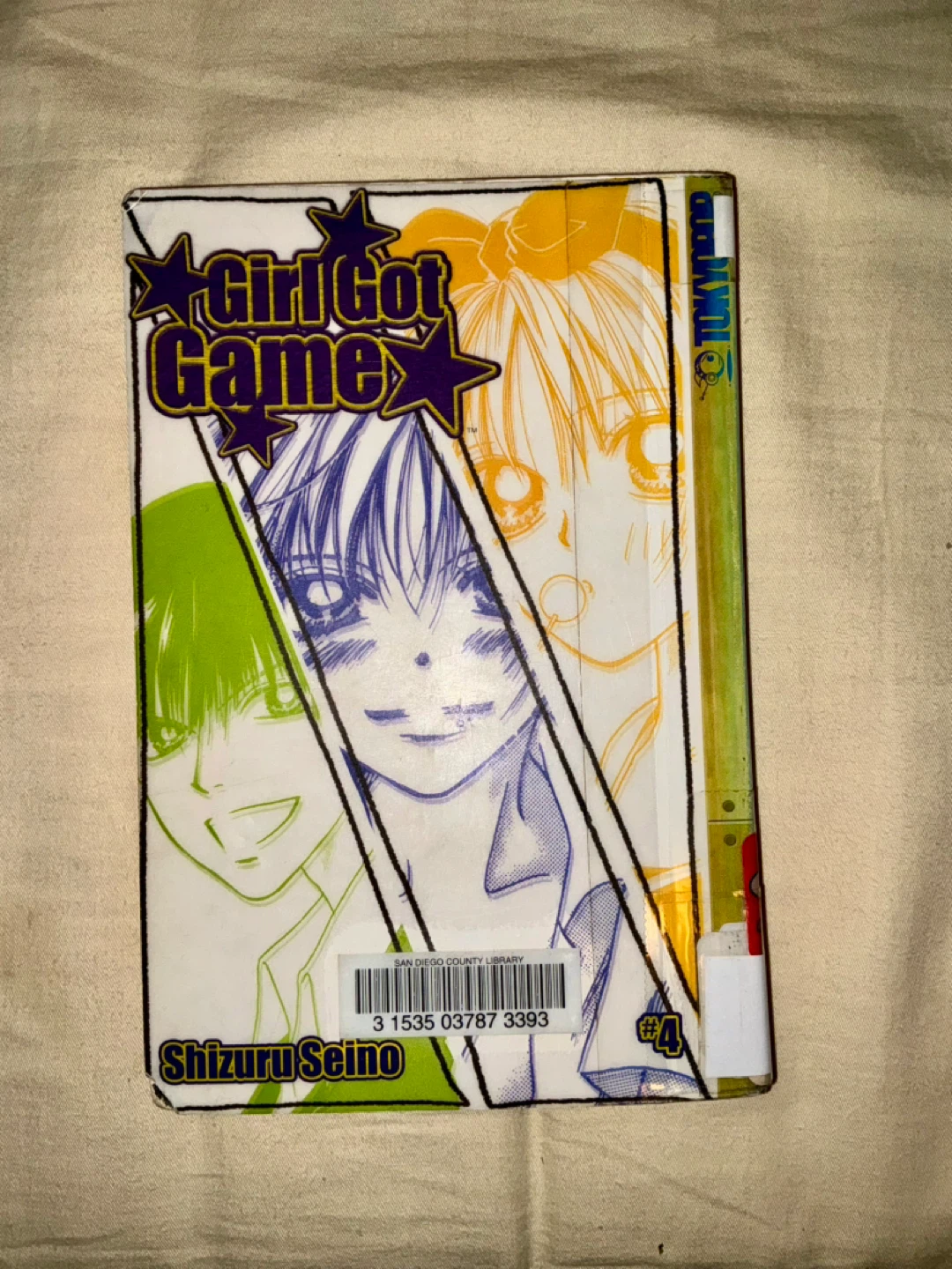 (Out Of Print) Girl Got Game Vol. 4 Manga by Shizuru Seino