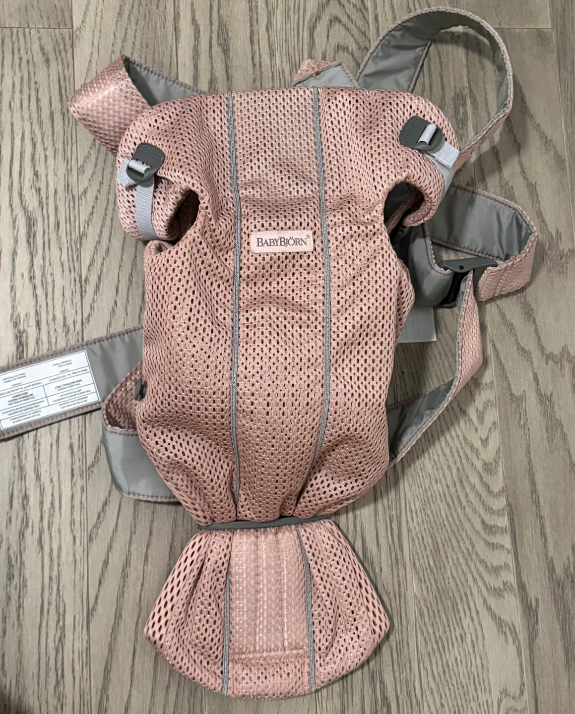 BabyBjörn Baby Carrier - Pink Mesh