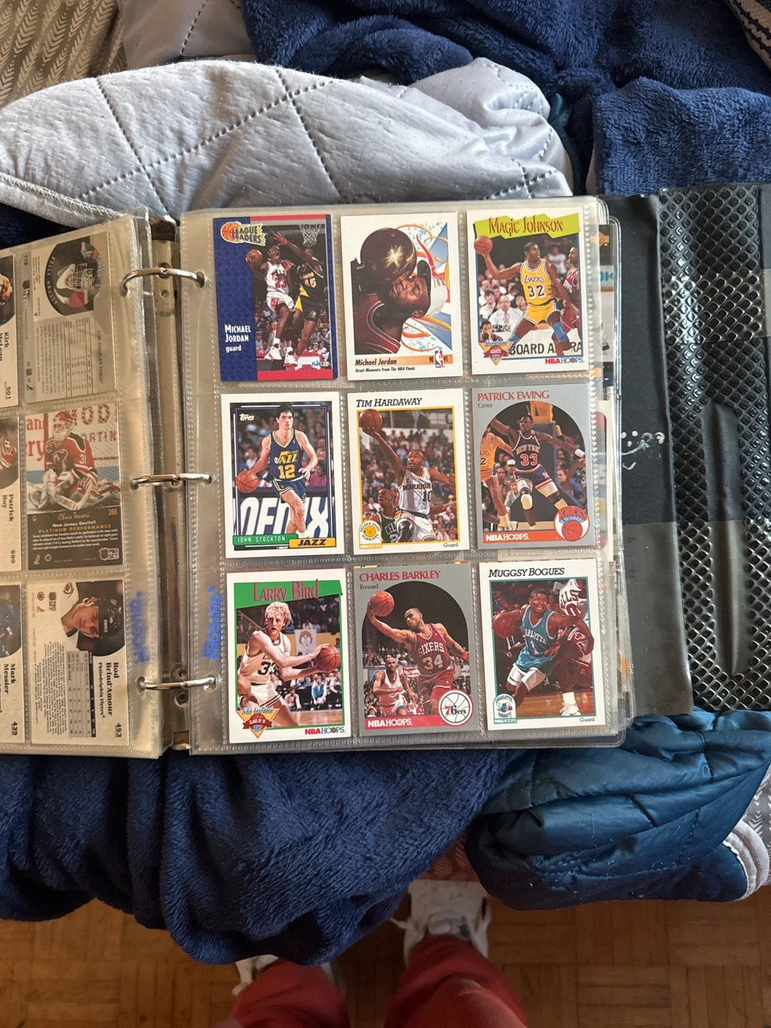 Collection of Baseball, Basketball, and Hockey Cards