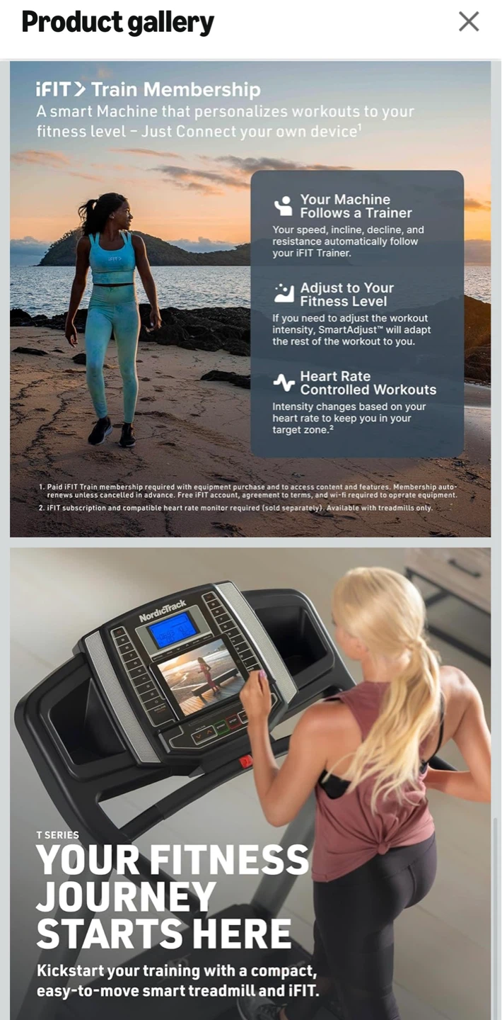 NordicTrack T Series Treadmill