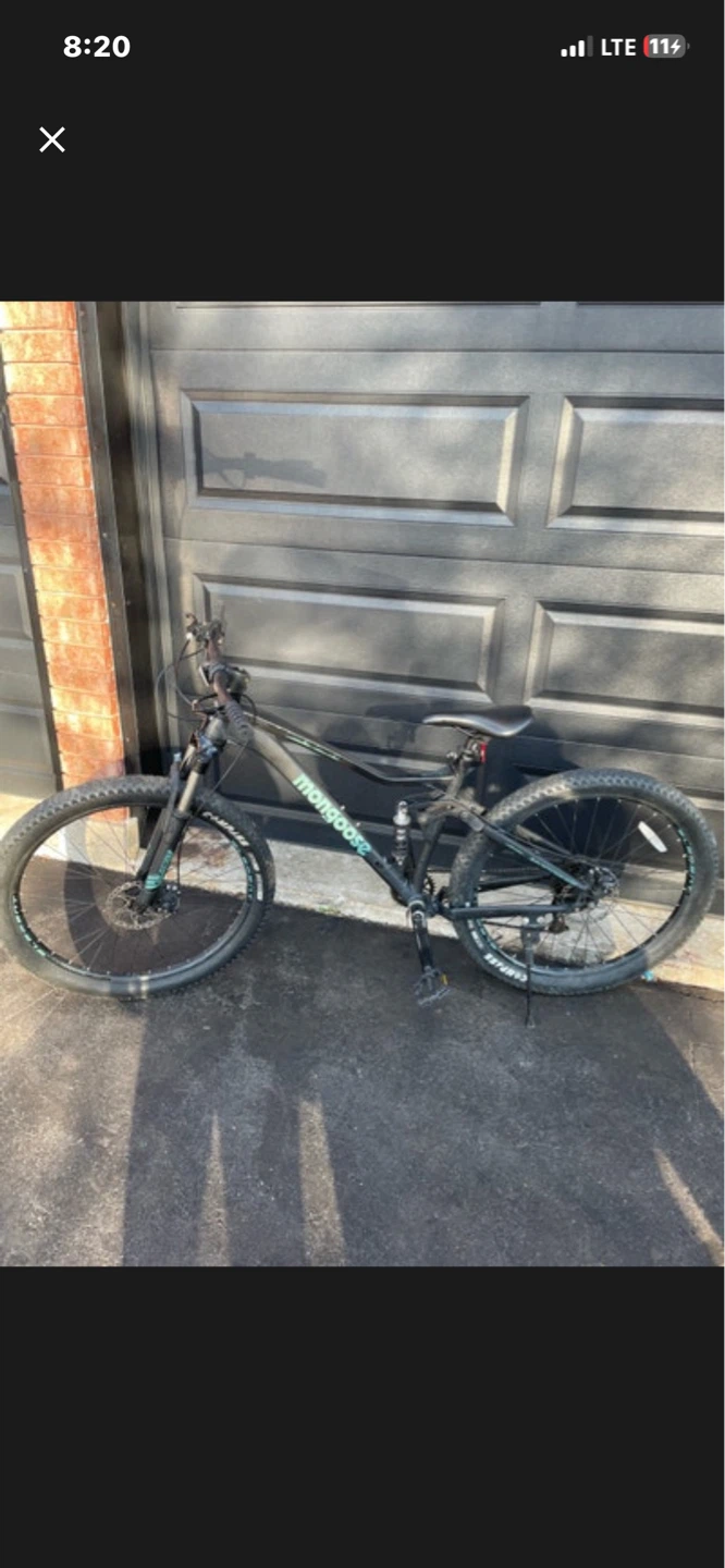 Mongoose Impasse 1.0 Mountain Bike - 27.5-Inch, Matte Black