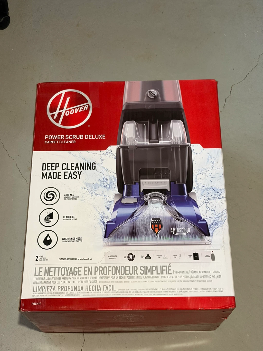 Hoover Power Scrub Deluxe Carpet Cleaner
