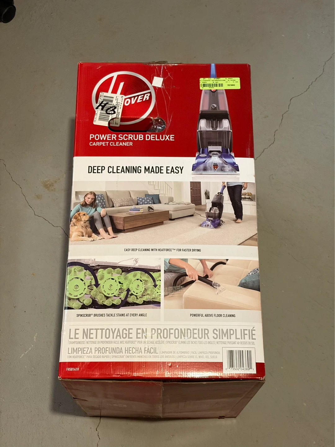 Hoover Power Scrub Deluxe Carpet Cleaner - photo 5