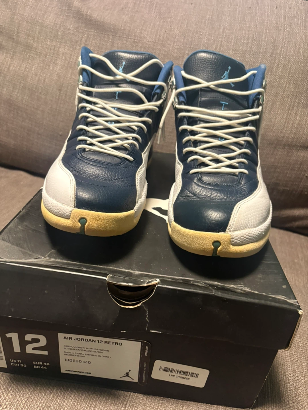 *RARE* (2012) Jordan 12 Obsidian Size 12 - photo 4