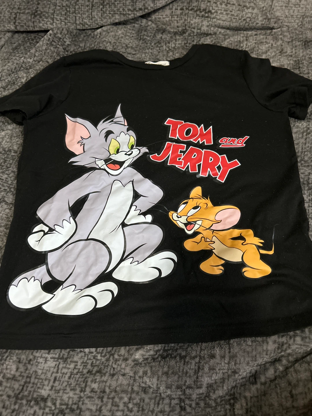 Black Tom and Jerry T-Shirt