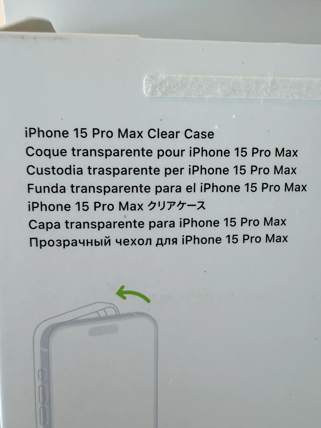iPhone 15 Pro Max Clear Case