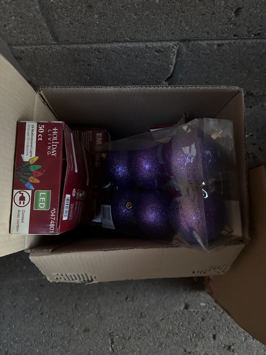 Artificial Christmas Tree and Ornaments and Lights - photo 2