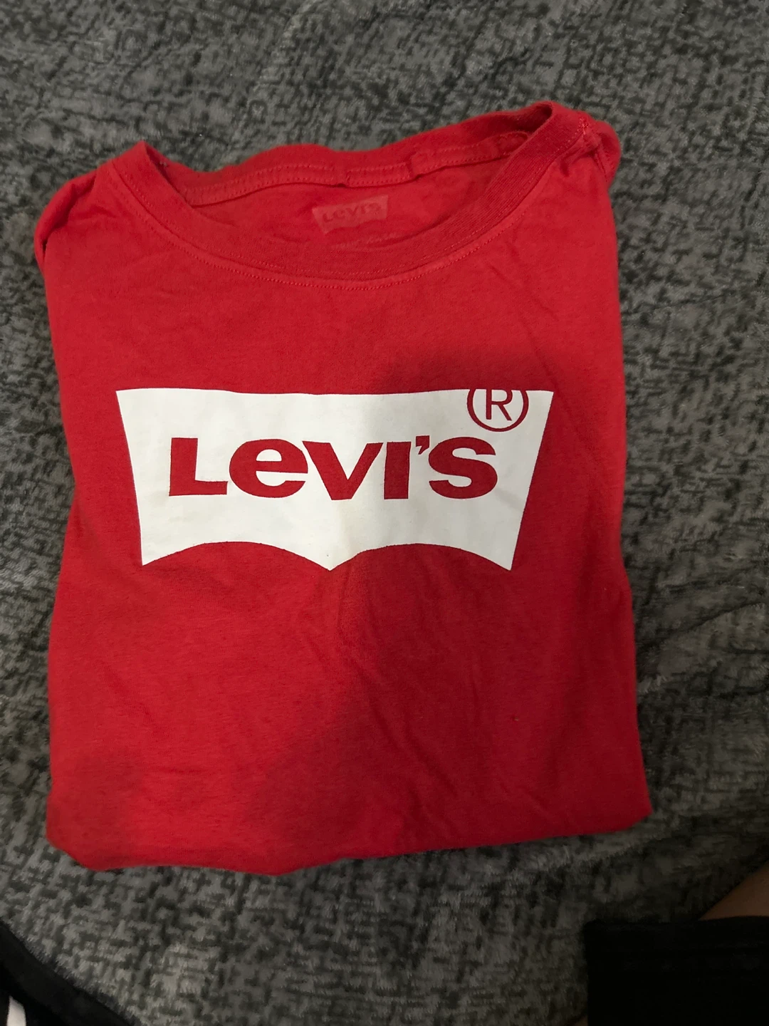 Levi's Red T-Shirt with Logo