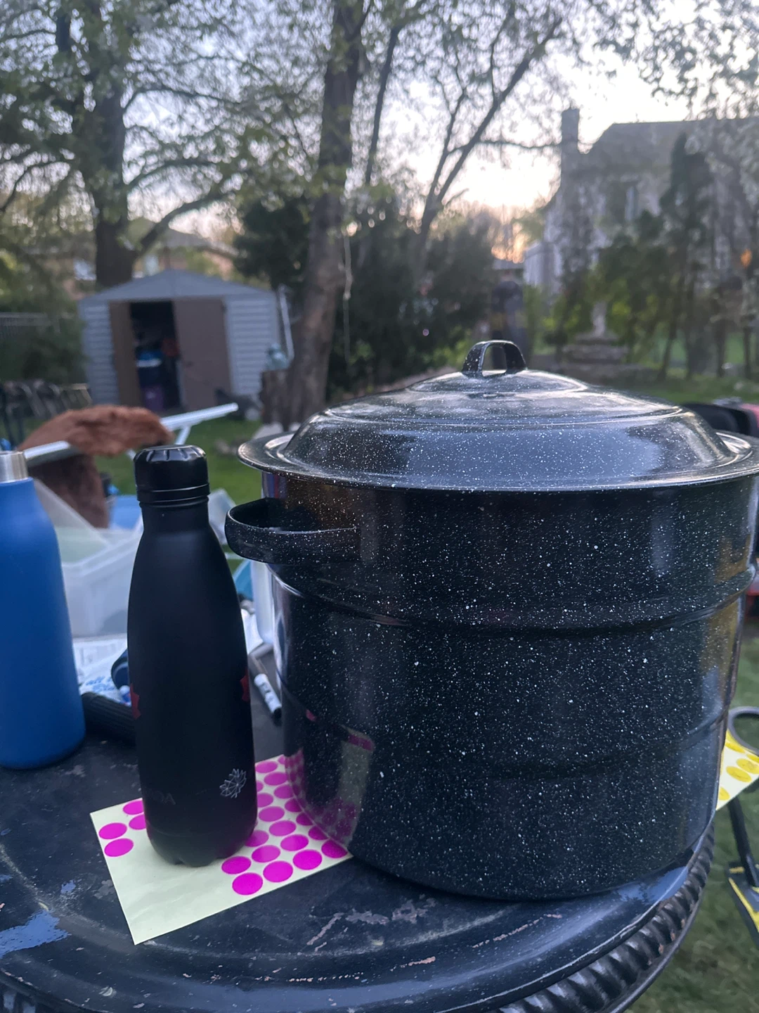 Large Canning Steamer Pot with Lid - photo 4