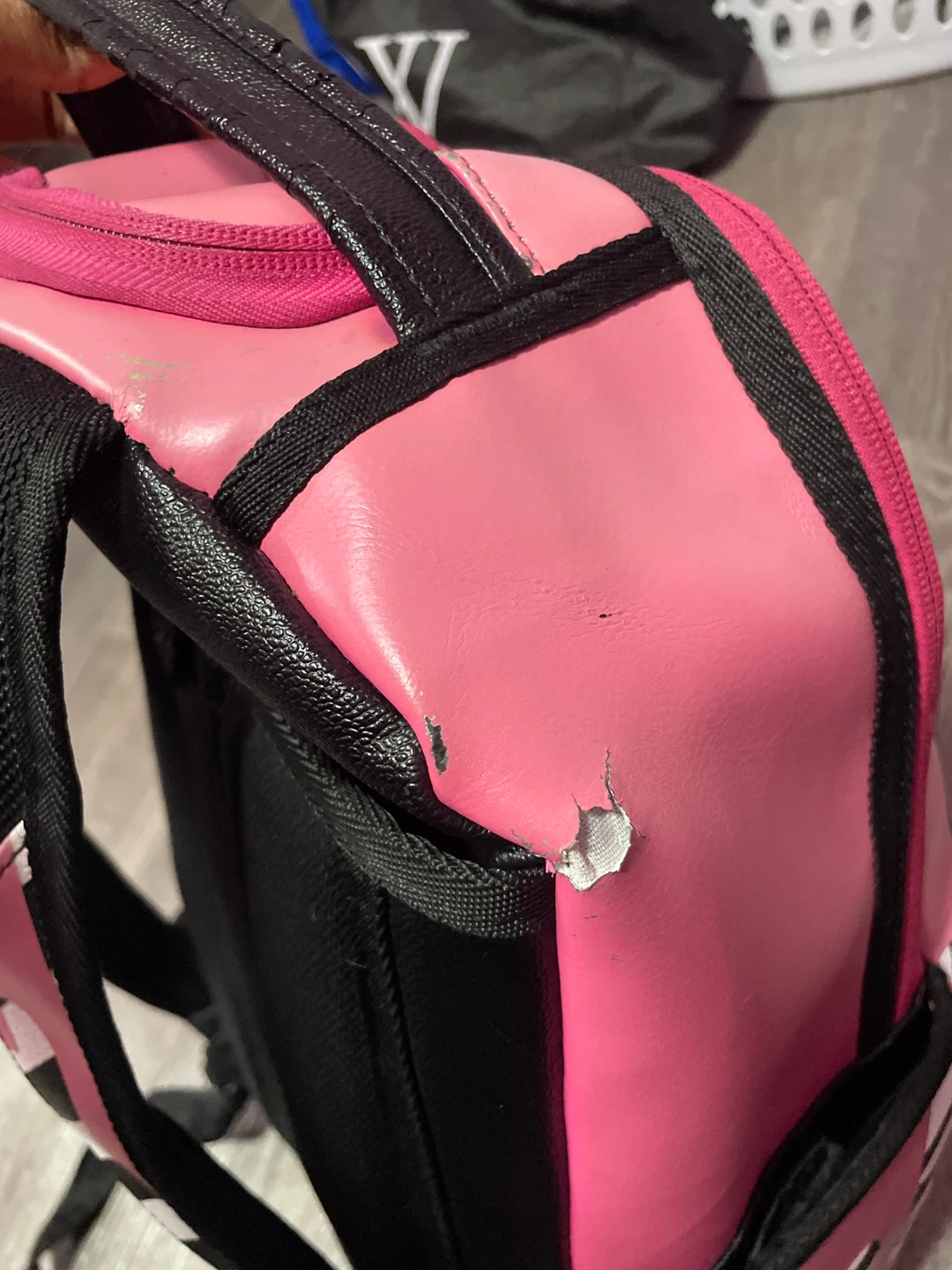Sprayground Pink Drip Shark Backpack - photo 4