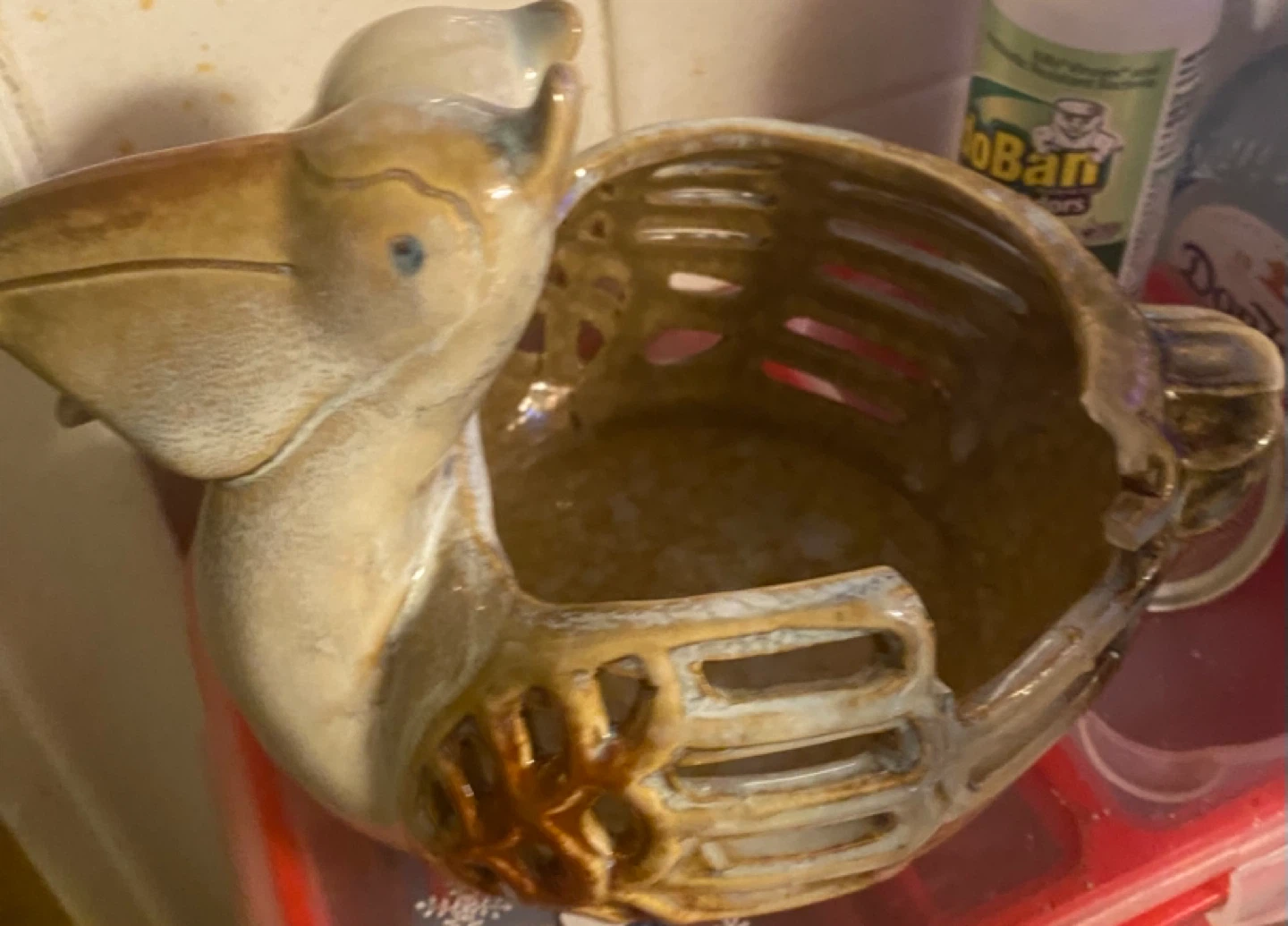 Ceramic Pelican Planter/Holder - photo 3