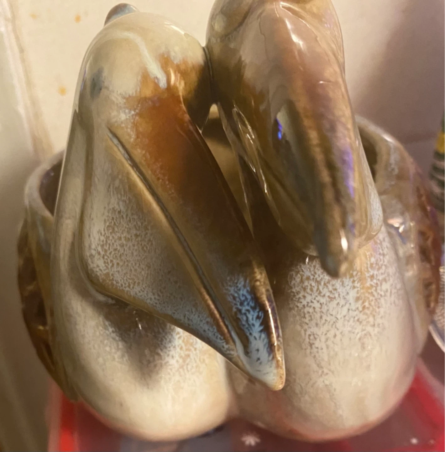 Ceramic Pelican Planter/Holder