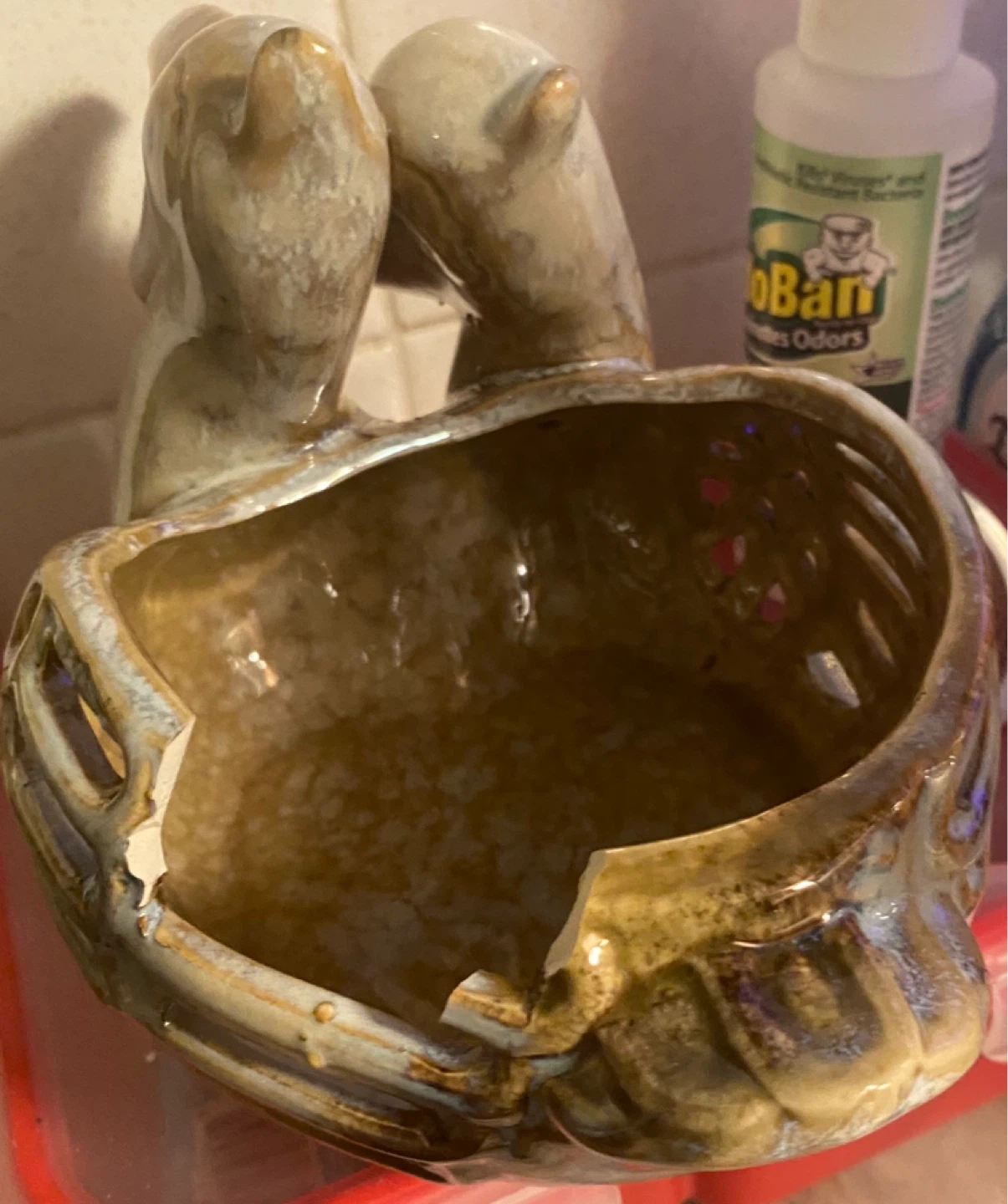 Ceramic Pelican Planter/Holder - photo 4