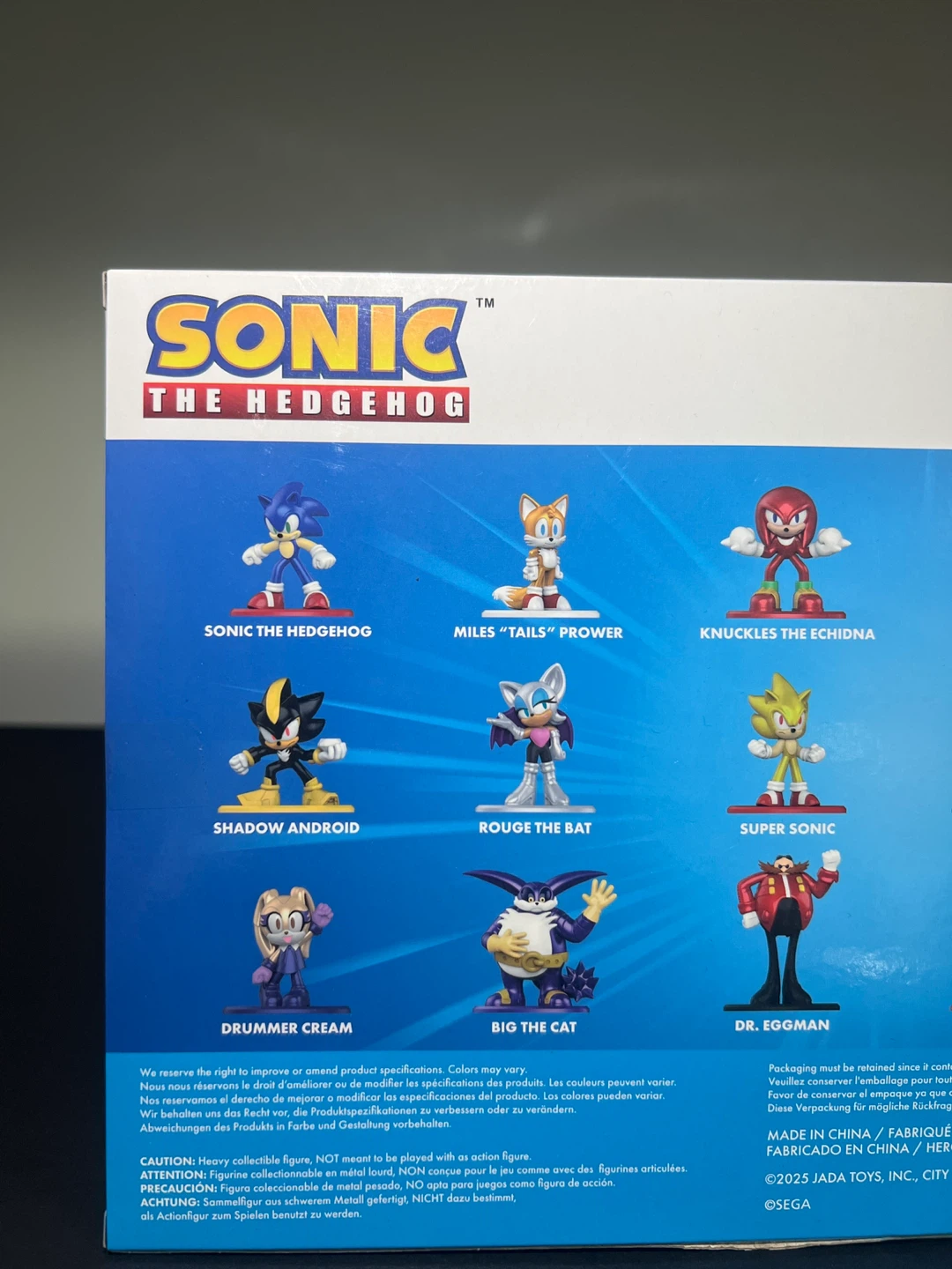 Sonic the Hedgehog Nano Metalfigs Die-Cast Figure Set - photo 2