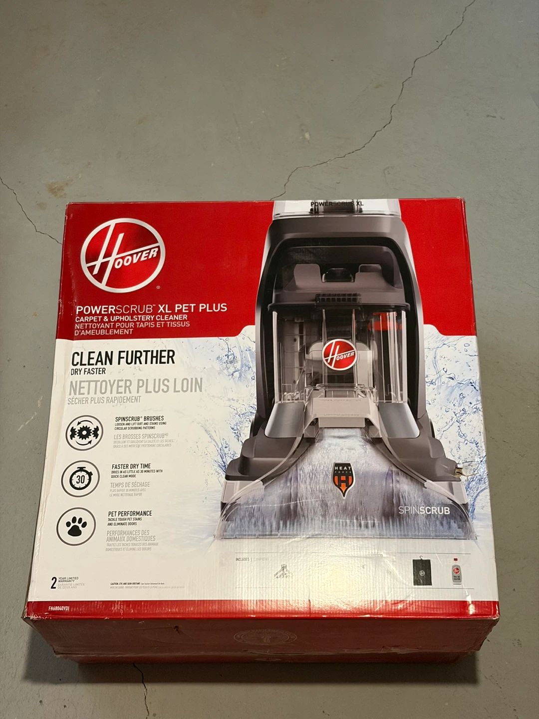 Hoover PowerScrub XL Pet Plus Carpet & Upholstery Cleaner