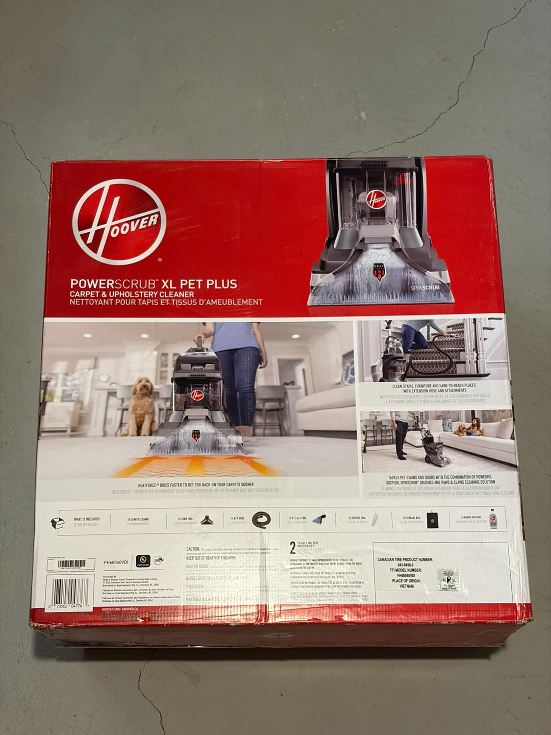 Hoover PowerScrub XL Pet Plus Carpet & Upholstery Cleaner - photo 3