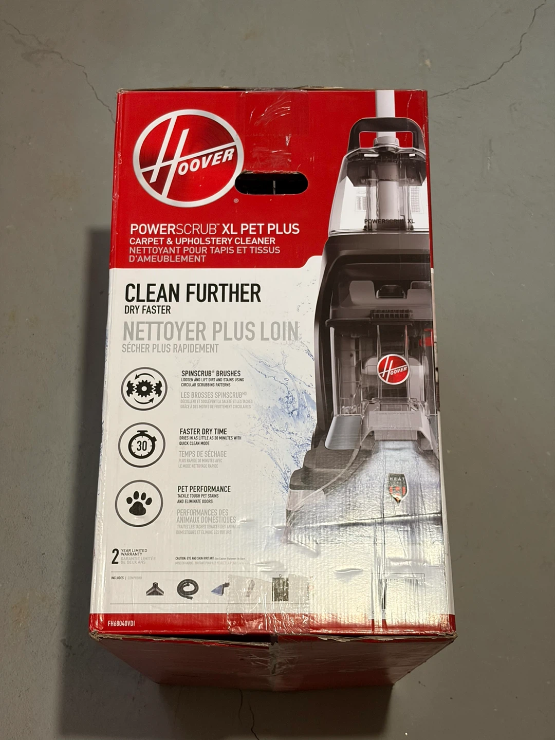 Hoover PowerScrub XL Pet Plus Carpet & Upholstery Cleaner - photo 4