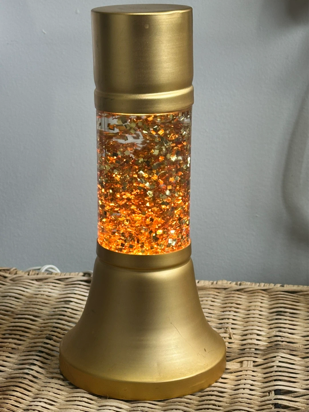 1960s Glitter Sparkle Motion Lamp