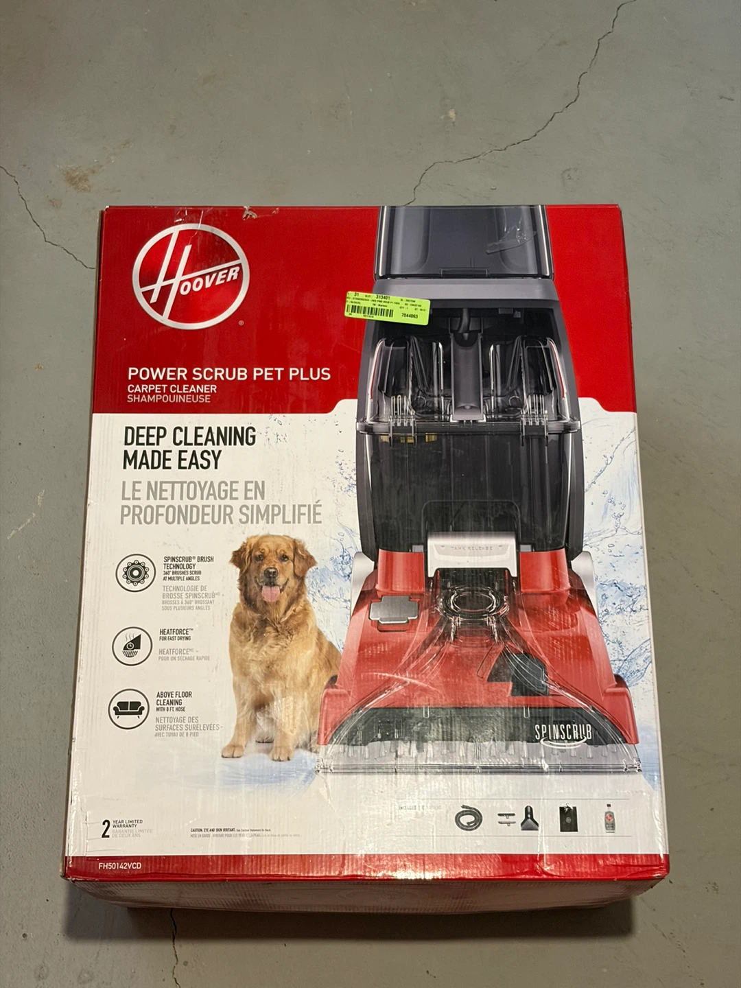 Hoover Power Scrub Pet Plus Carpet Cleaner