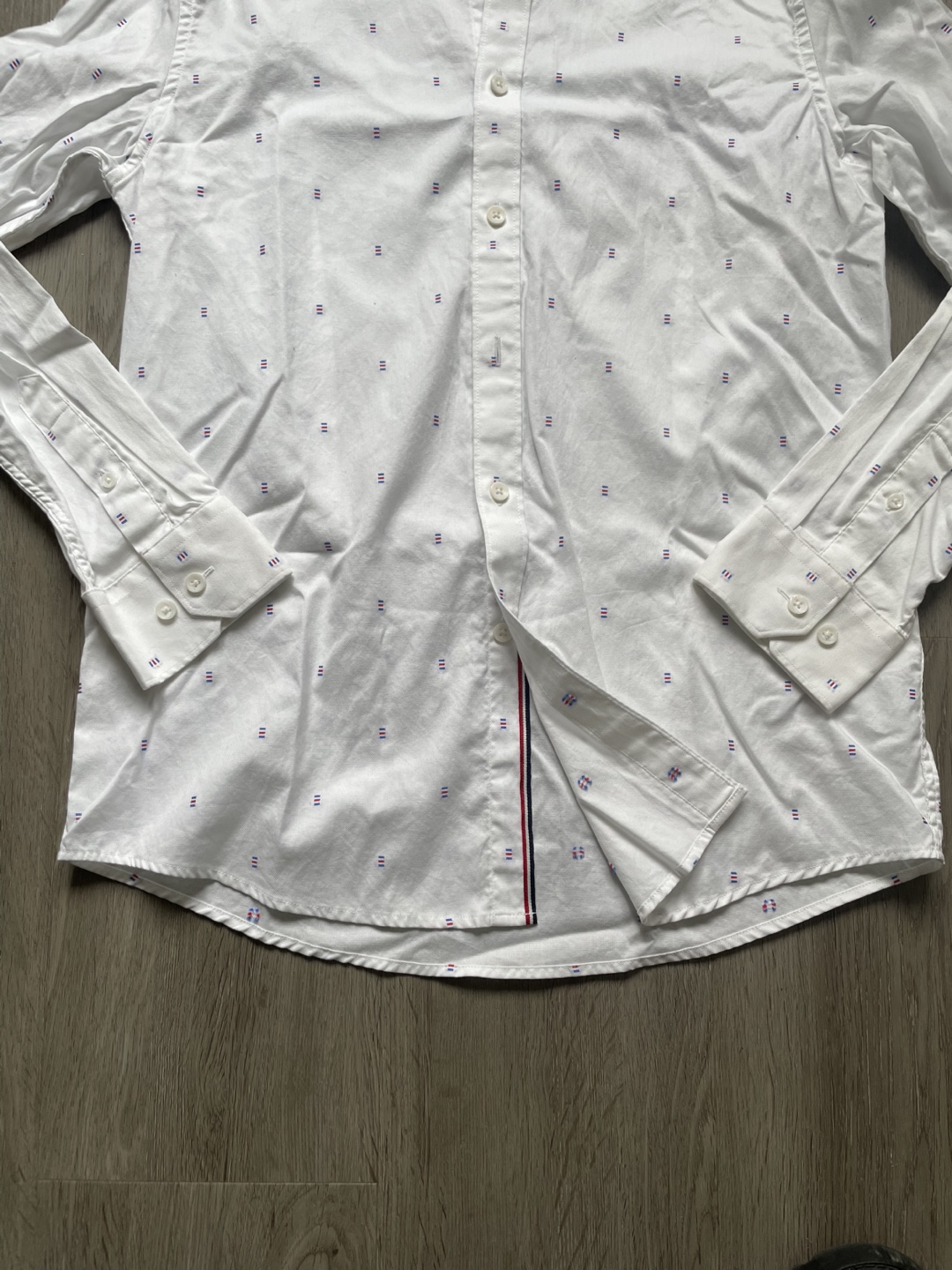 Tommy & Moya White Button-Up Shirt Size 50 - photo 3
