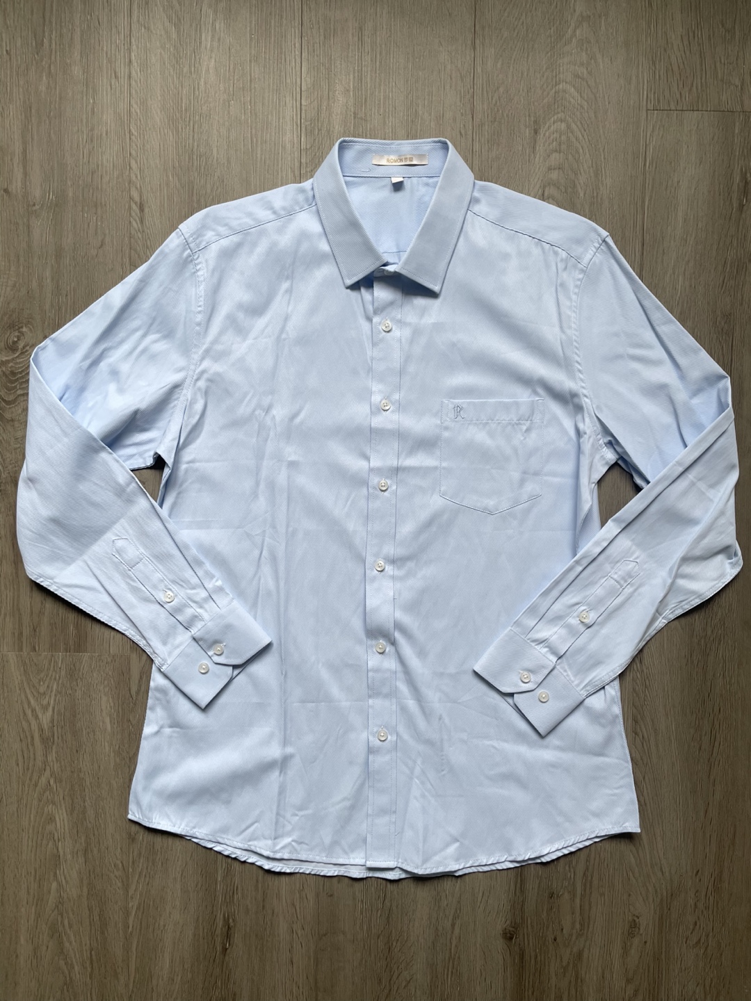 ROMON Men's Light Blue Dress Shirt Size 41 - photo 2