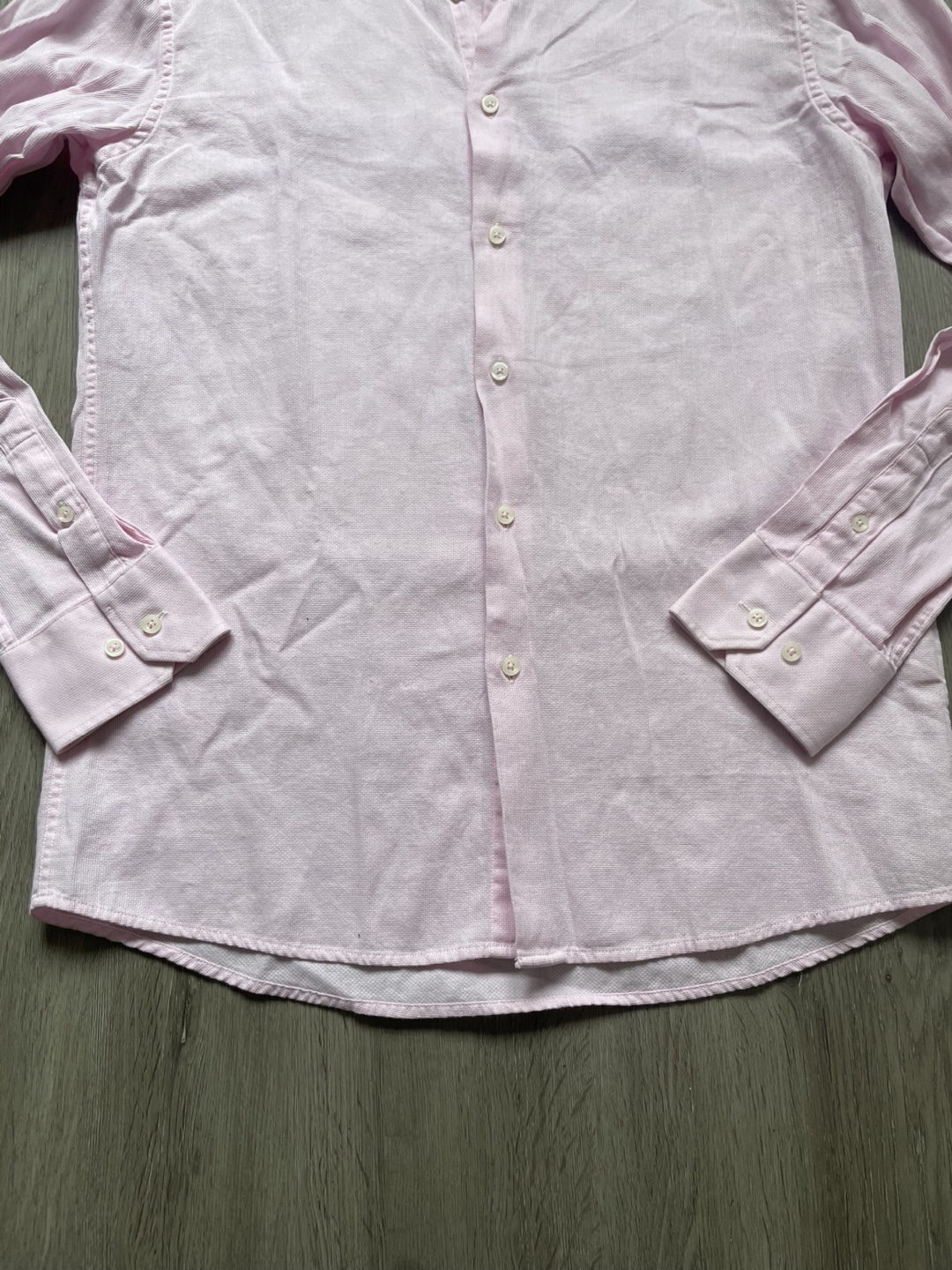 Tommy Haige Pink Long Sleeve Button-Up Shirt - photo 4