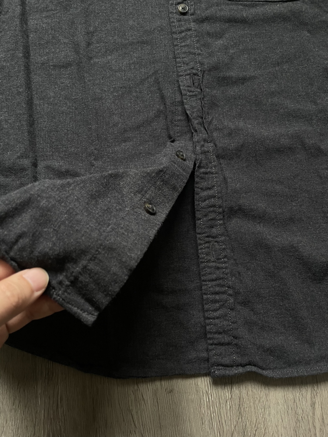 Essentials by Jack & Jones Melange Flannel Shirt - Size M - photo 5