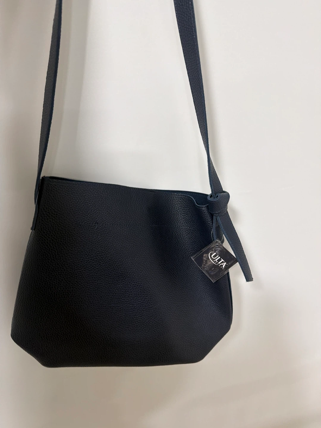 Ulta Beauty Black Faux Leather Shoulder Bag - photo 2