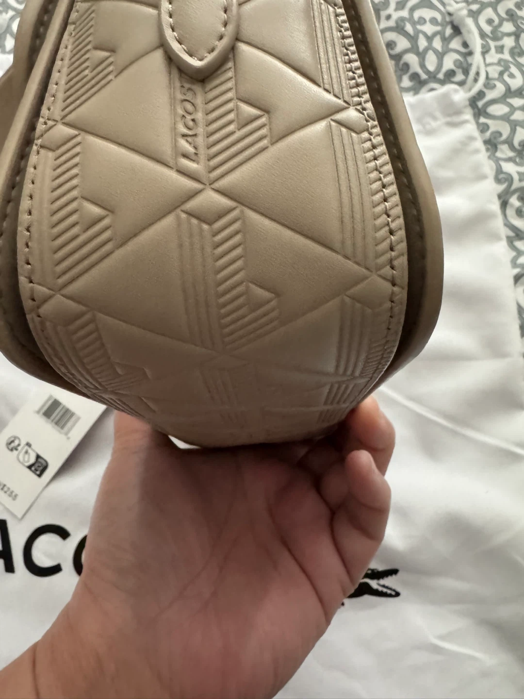 Lacoste Shoulder Bag - Taupe - photo 5