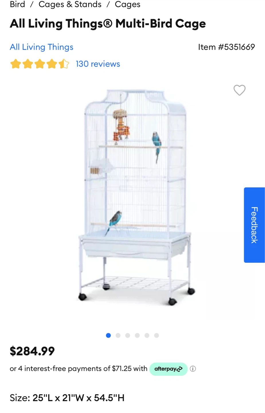 All Living Things Multi- large Bird Cage